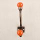 Orange Crackle Iron Hooks-EHG-84